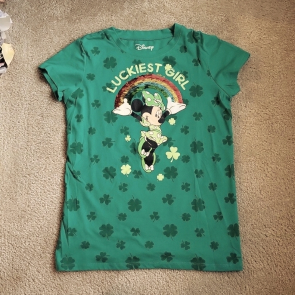 Minnie Mouse Reversible Sequins  tshirt
